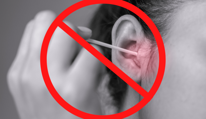 myths about earwax: never use cotton swab to clean
